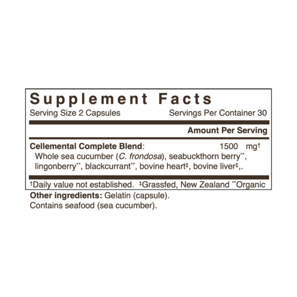 Cellemental Complete <small>(60 capsules)</small> - Image 9
